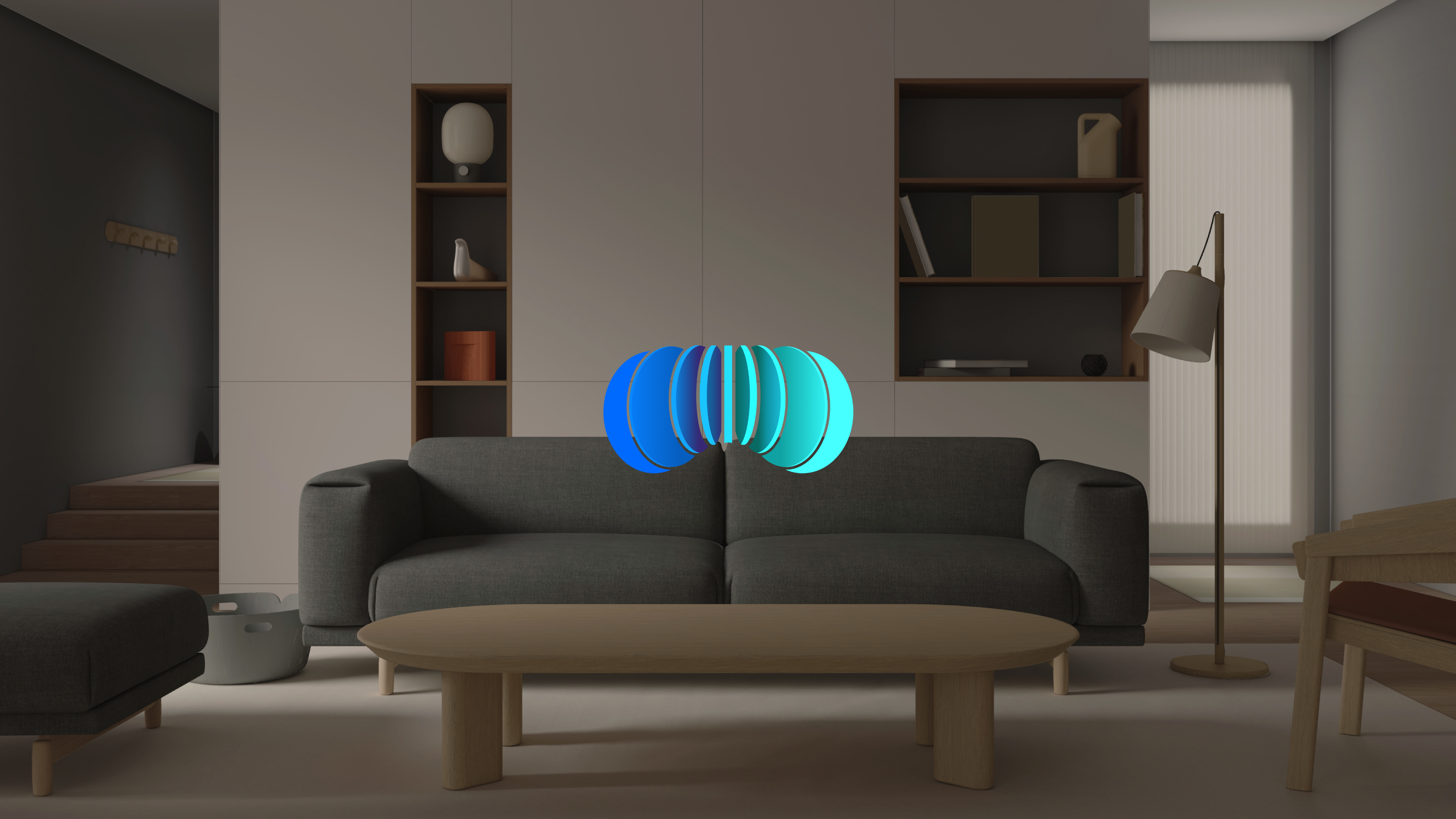 Overview in the Spatial Companion app for visionOS